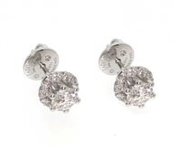 Earrings Damiani Woman Classici Tradition in White Gold Diamante 0.94 Ct 81089326 - 81089326